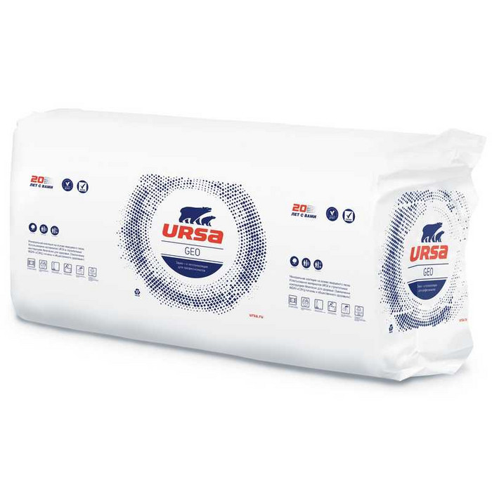 Утеплитель Урса Geo П-30 80х600х1250